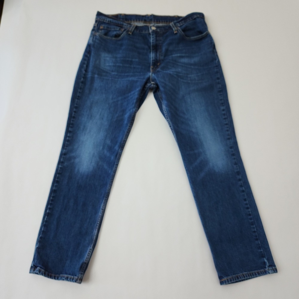 Levis 511 Slim Fit Blue Jeans Mens 38x30 Medium Wash Denim 04511-1163